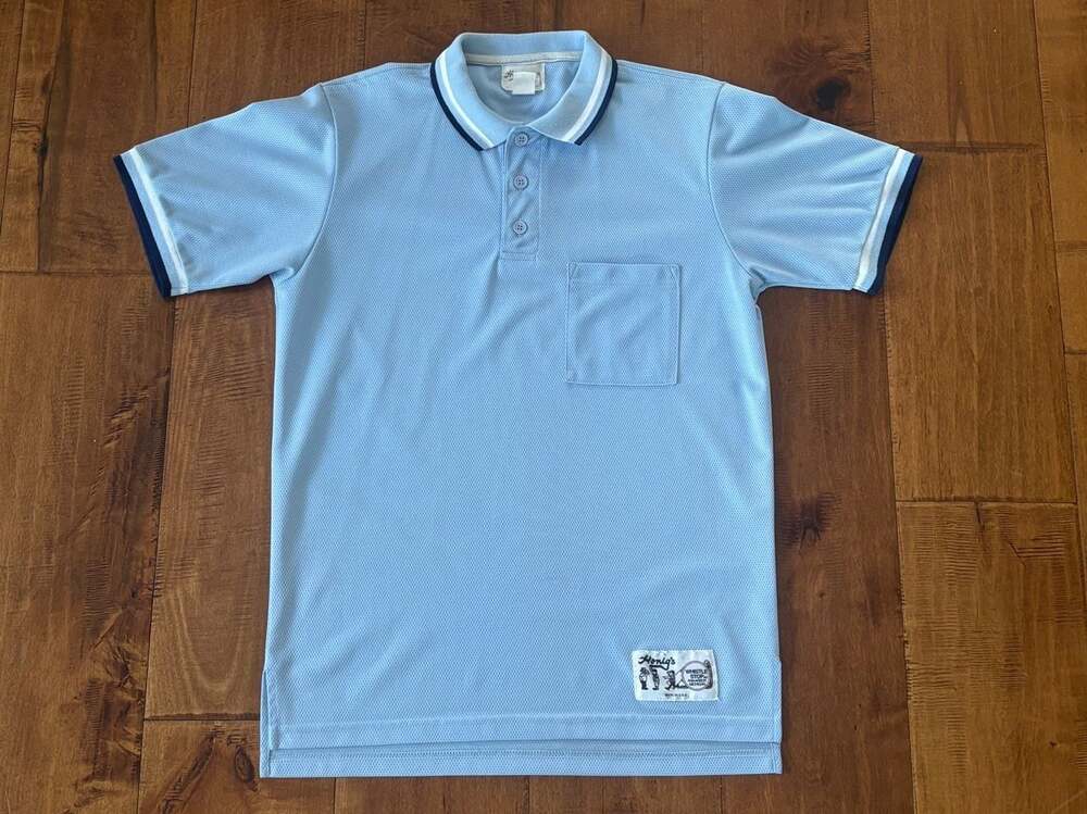 Honig's Whistle Stop Umpire Polo Shirt Light Blue